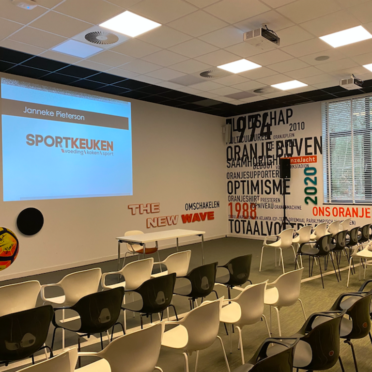 Presentaties voor sporters